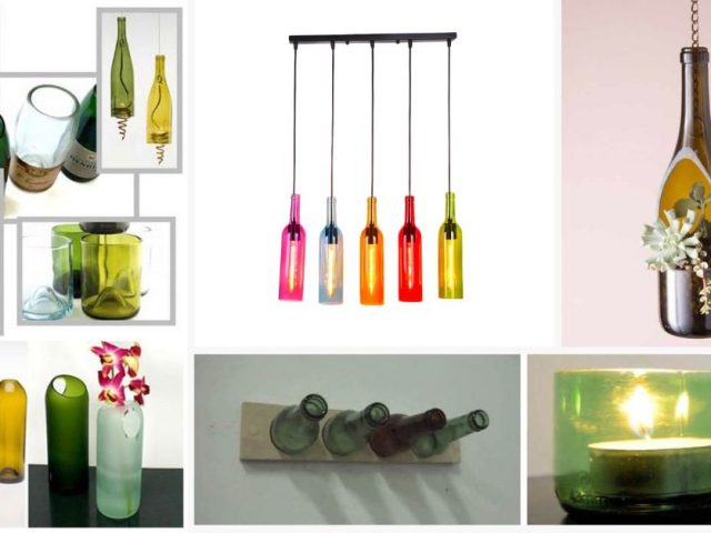 10 ideas creativas para reciclar botellas de vidrio y darles una segunda vida