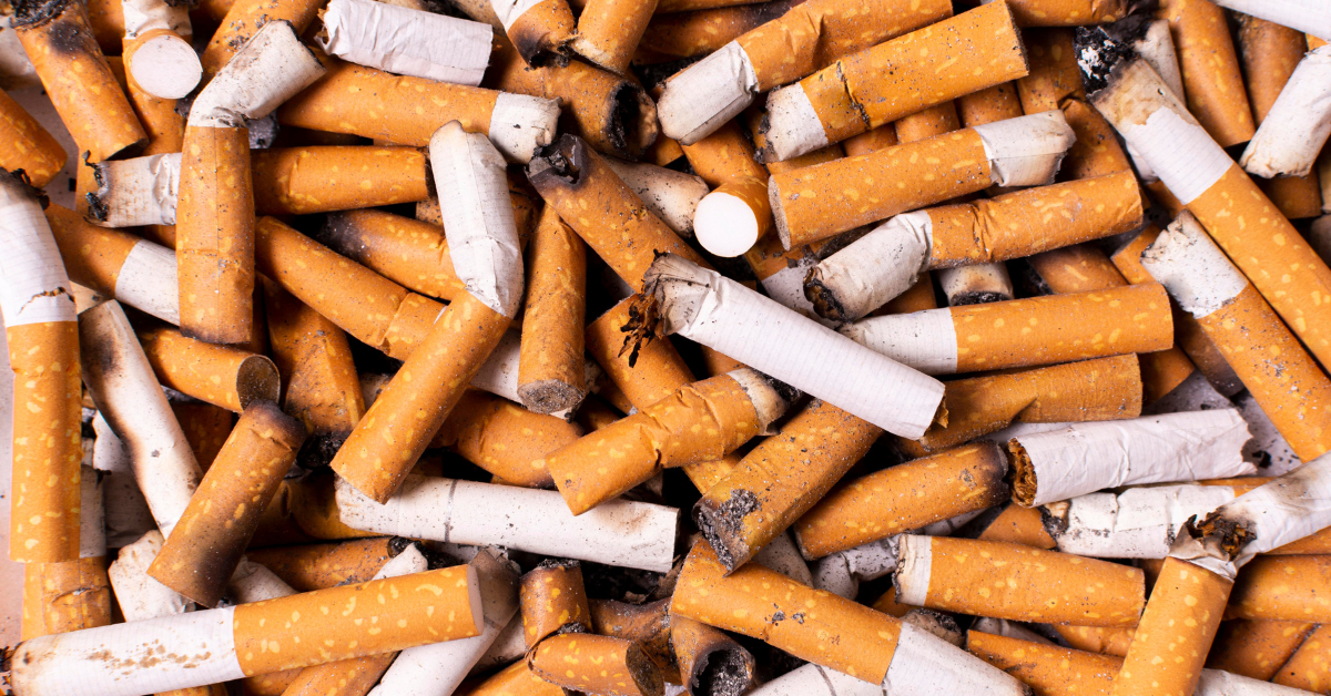 Colillas de tabaco