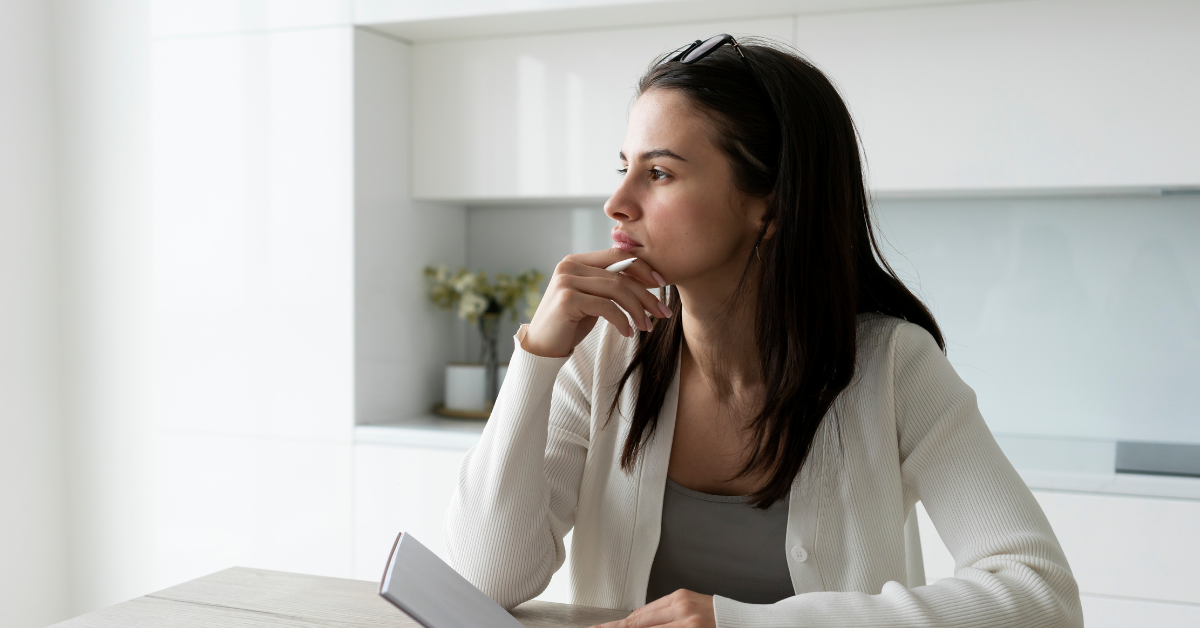 Persona pensando en cambiar