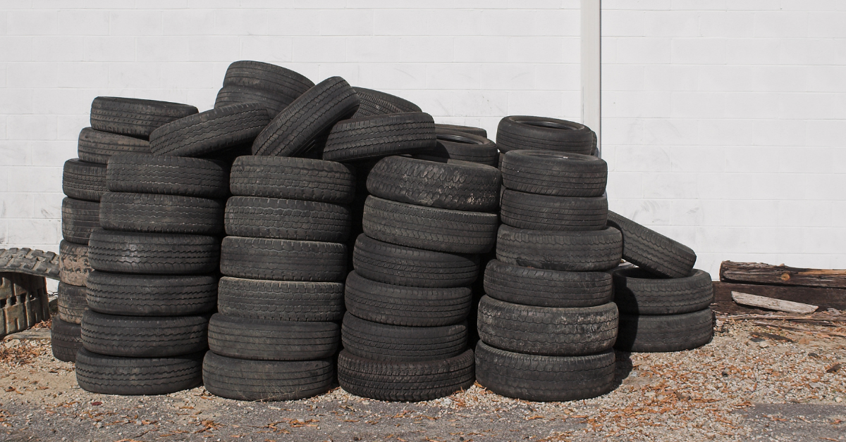 Neumáticos al final de su vida útil