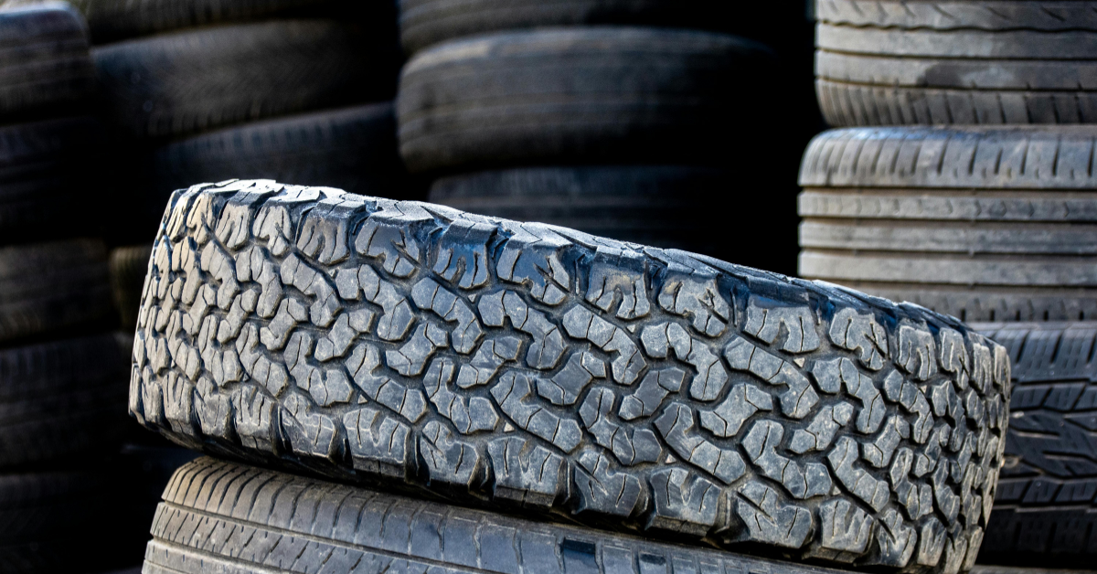 Neumáticos al final de su vida útil
