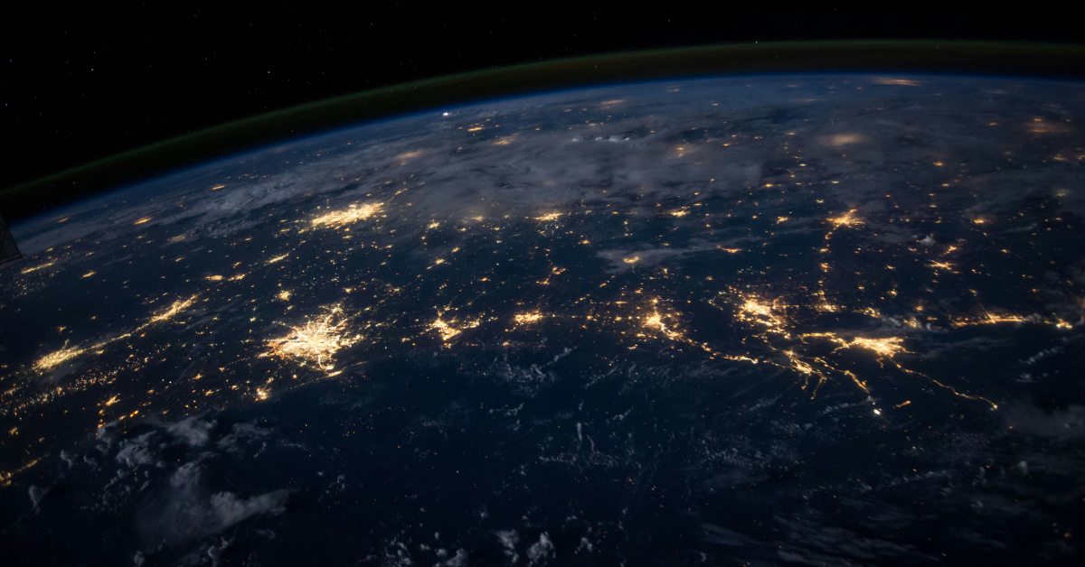 Vista de la Tierra desde el espacio