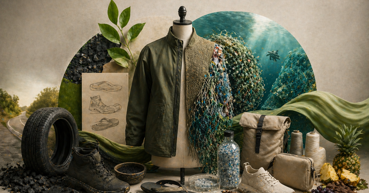 Ropa hecha con residuos