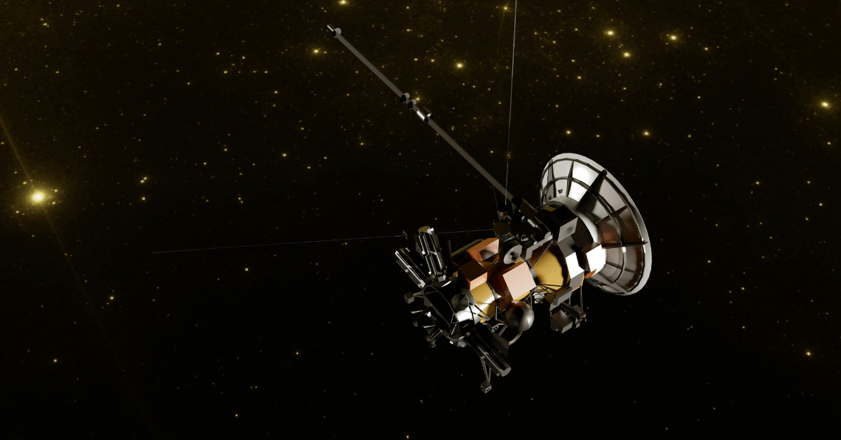 Satélite en el espacio