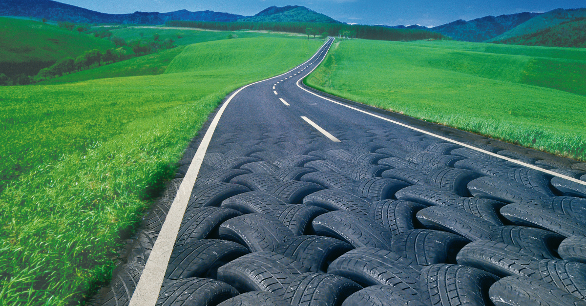 Carretera de neumáticos