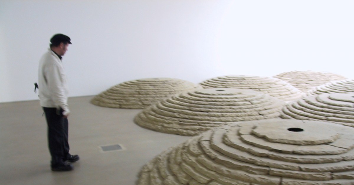 Exposicion de Andy Goldsworthy foto Nicholas Smale CC
