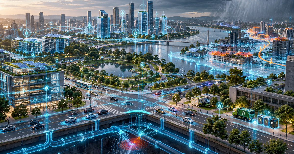 Gemelo digital en ciudad inteligente